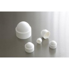 PVC zaščitna kapa za vijak M8, ključ 13mm / bela